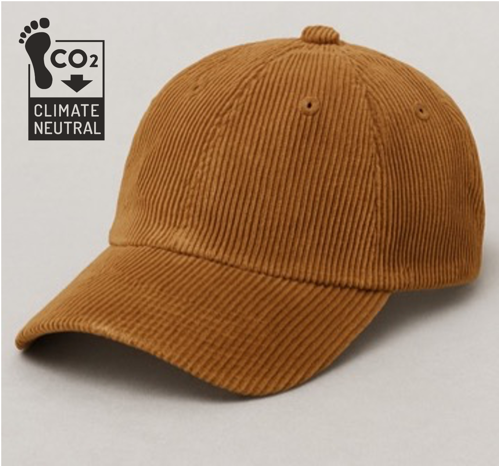 Sustainable Retro Corduroy Cap